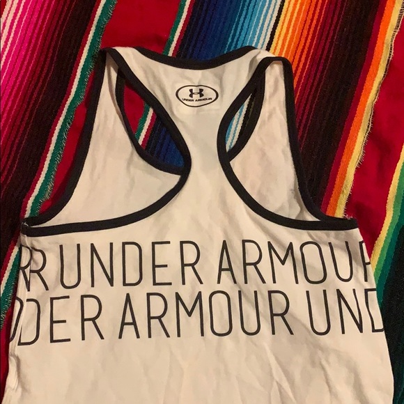 Youth Girls Under Armour Tank - Picture 5 of 5